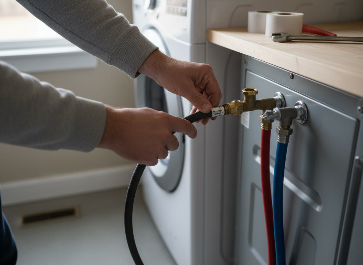 How to Check Washer Hoses Before an Orland Park Freeze